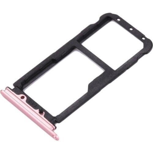 Dual SIM And Micro SD Memory Card Tray Holder for Huawei Nova 2 Black Blue Gold Rose Gold Color