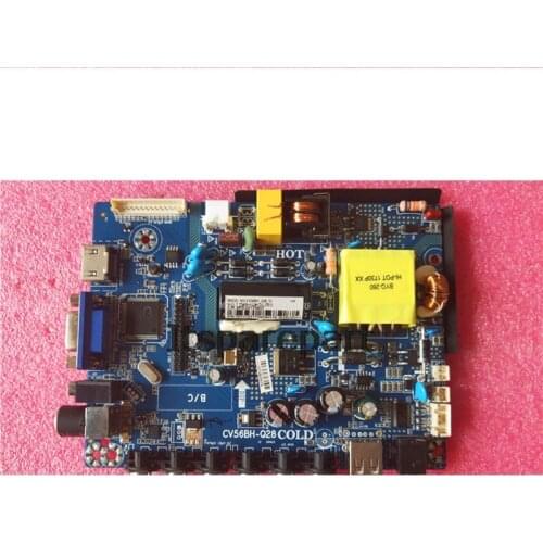 For 32-Inch TV Main Board CV56BH-Q28 Screen LSC320AN10 35-55V/350MA with Remote Control