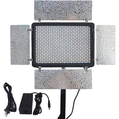 Mcoplus LE-720B Photographic Lighting LED Video Light Adjustable Temperature Photographic Lighting Digital Screen Display Tool