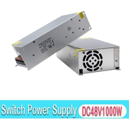 1000W 20.8A 48V Switching Power Supply Transformer 110V 220V AC DC48V SMPS for LED Light CNC Router 3D Printer Stepper Motor