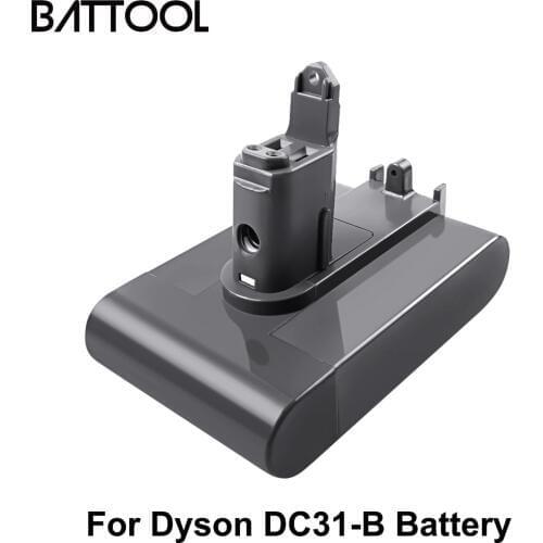 Battool 22.2V 4000mAh(Only Fit Type B) Li-ion Vacuum Battery For Dyson DC35 DC45 DC31 DC34 DC44 DC31 Animal DC35 Animal Battery