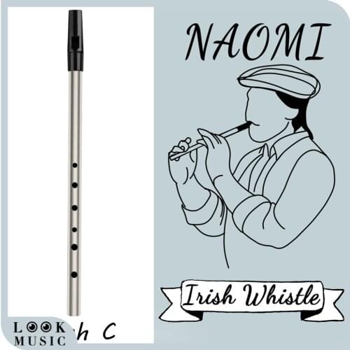 Single Whistle Flute Irish Tin Whistle Flute C Key Whistles Musical Supply