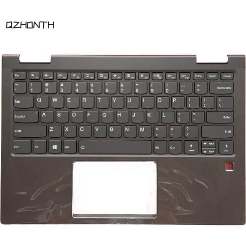 Laptop For Lenovo Yoga 730-13IKB Palmrest Top Case with Keyboard 5CB0Q95936 Grey