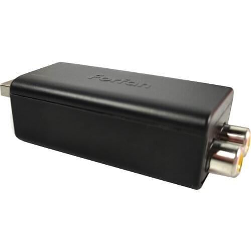 New USB to RCA interface box support car headrest for car radio multimedia player