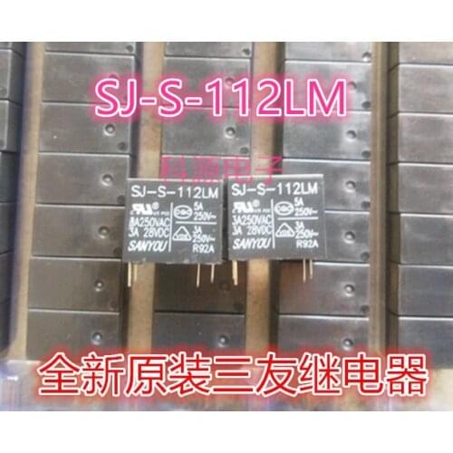 Relay SJ-S-112LM 12VDC 4-pin set of normally open SJ-S-112LM 12VDC