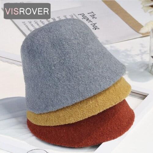 VISROVER 5 Colorway Unisex 100% real wool Woman Winter Hat Mocha Autumn Bonnet Real wool Man Woman Warm Skullies Gift Wholesales