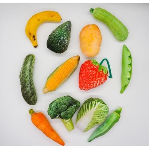 Crazy Catnip Toys For Cats Kitten Bite Resistant Simulated Cat Toy Vegetables Fruits Series Pet Product