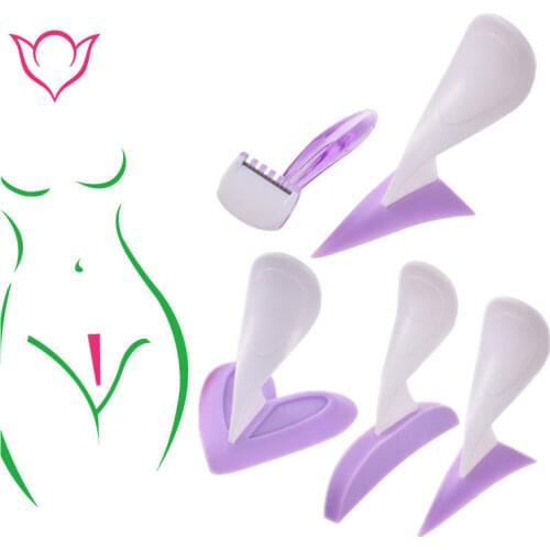 For Women Bikini Dedicated Privates Shaving Stencil Sexy Female Pubic Hair Razor Intimate Shaping Beauty Device Tool