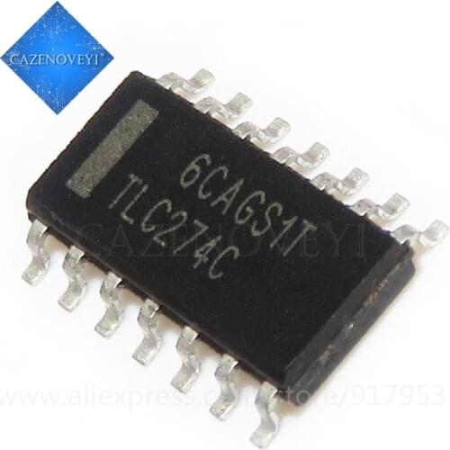 10pcs/lot TLC274CDR TLC274AI TLC274C TLC274 SOP-14 In Stock