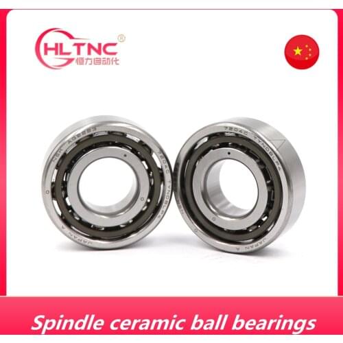 2pcs /lot Engraving machine spindle China high speed sealed ceramic ball bearings P4 class 7002/7003/7005/7006/7007