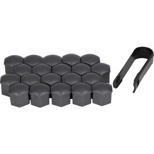 20pcs 19mm Red Plastic Car Wheel Nut Lug Hub Screw Rim Bolt Covers Dust Cap Wheel Nut Bolt Head Cover Cap