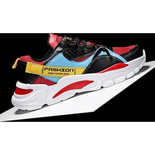 2020 Male Lace-up Men Sneakers High Quality Man Comfortable Running Shoes Mesh Sneakers Breathable Outdoor Walking Sport Shoes