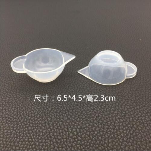 3pcs silicone Toning color cup silicone resin glue measuring tools crystal scale Jewelry resin molds for jewelry making tool
