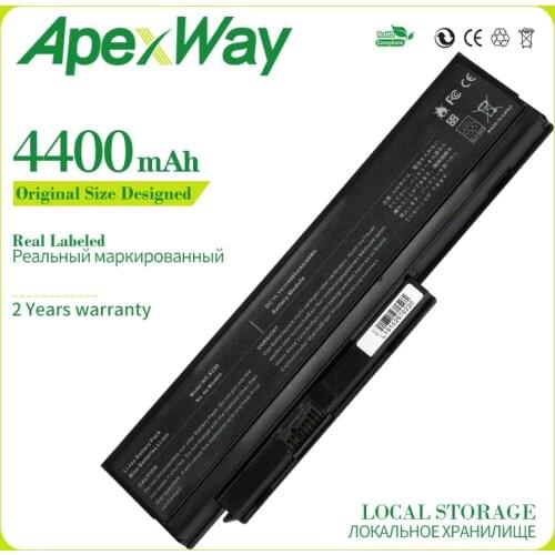 Apexway 6 Cells 4400 mAh 45N1025 45N1024 45N1028 45N1029 45N1020 45N1021 Laptop Battery for Lenovo Thinkpad X230 X230I X230S
