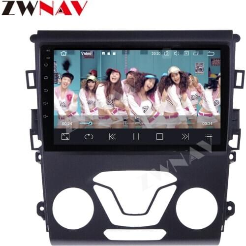 For Ford Mondeo 4 2011-2013 Android 10.0 4G 64G Car DVD Player GPS Navigation Car Auto Radio Stereo Multimedia Player HeadUnit