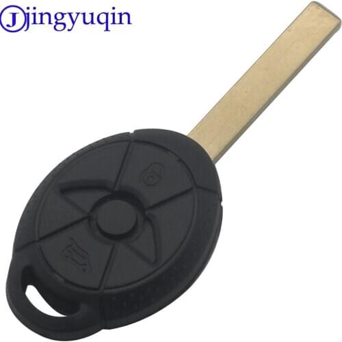 Jingyuqin 2 Buttons Remote Key Replacement Shell Case Fob Fit For BMW Mini S R50 R53 Blank Car Key High Quality