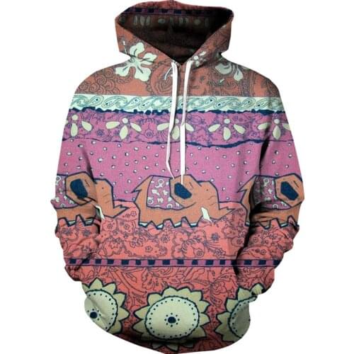 HANGSOME-BEAR Men's Printed Hoodies