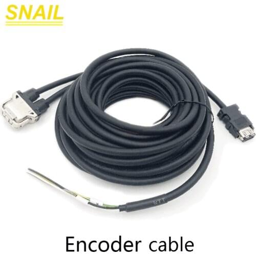 Cable for mitsubishi servo MR-J5 for encoder.for power for brake MR-AEPB2CBL5M-A1-L 2M 10M.integrated composite cable