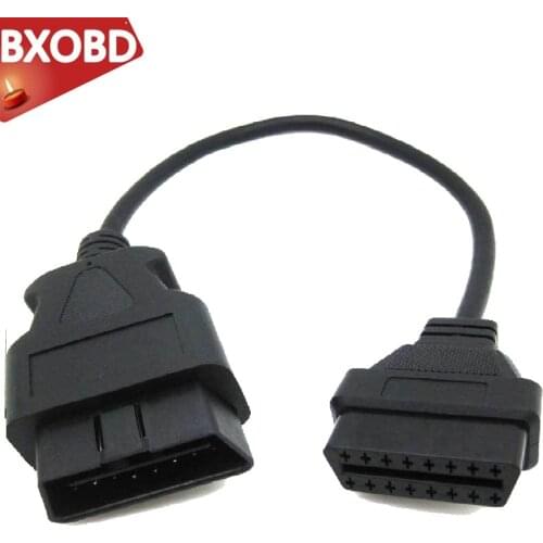 OBD2 Cable 16 Pin to 16pin Socket Male To Female Extension Cord Car Diagnostic Adapter OBDII OBD 2 Cable
