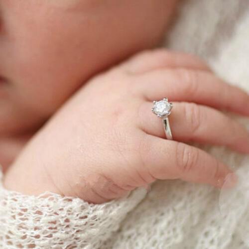 Picture Shooting Rings Tiny Baby Newborn Girl Boy Photo Shoot Props Little Baby Photography Props bebe fotografia Accessories