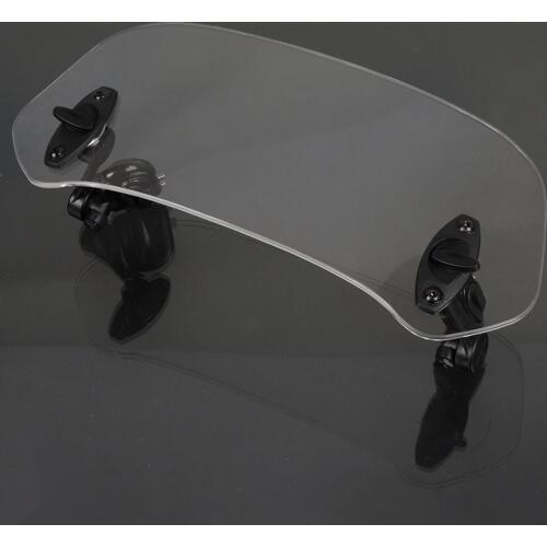 Motorcycle windshield extension bracket Adjustable Clip On Spoiler Windscreen For SUZUKI V-Strom V-STROM 650 DL 650 GSX-R gsxr