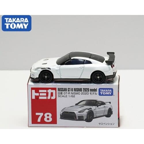 Takara Tomy Tomica 1:62 JDM Nissan GTR R35 NISMO Skyline Alloy Diorama Car Model Collection Miniature Carros NO78 Toys