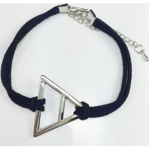 Fashion Jewelry Charm 30 Seconds to Mars Logo Triad Bracelet High Quality,original factory supply