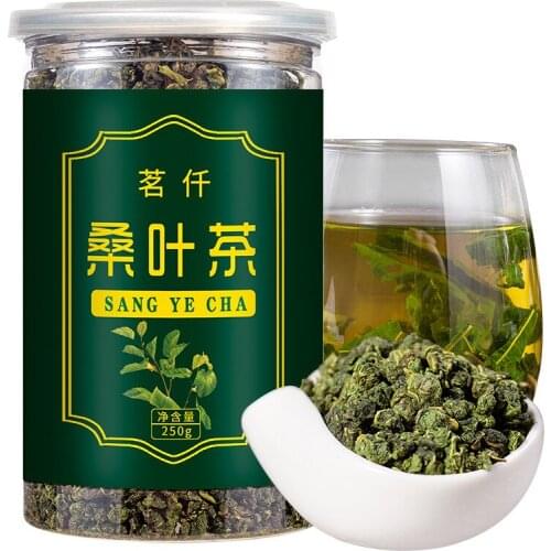Natural mulberry leaf tea after fresh pure cream can effectively eliminate fat, diuresis and defecation. One can 250g