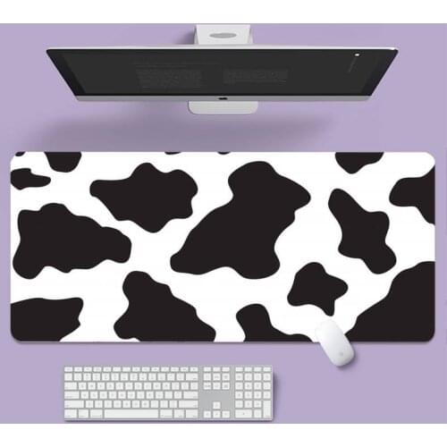 Cartoon Cow Customized Laptop Gaming Mouse Pad Large Gaming Laptop XL Non-slip Rubber Office Computer Mouse Pad