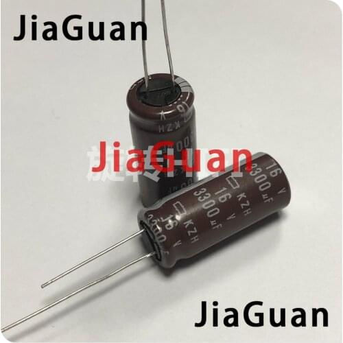 20pcs NEW NIPPON KZH 16V3300UF 12.5X30MM NCC electrolytic Capacitor 3300UF 16V CHEMI-CON 3300uf/16v
