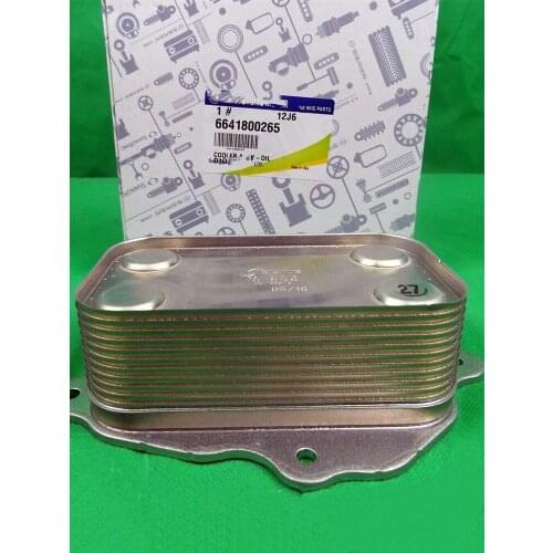 OEM 6641800265 Oil Cooler ASSY For Ssangyong Rodius Stavic Actyon Rexton Kyron #6641800265