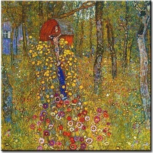 Original wall picture gustav klimt Malerei Fliesen wall art painting for home decor oil painting handmade No Framed