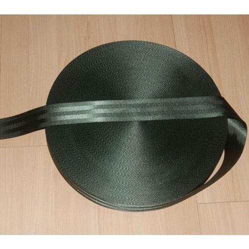 60meters Roll Seat Belt Webbing Safety Strap OLIVE Color 4.8cm Wide 5 Bars