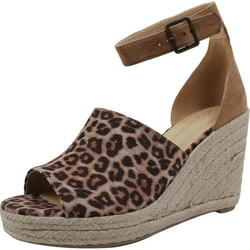 Dropshipping Women Sandals High Heels Summer Platform Wedge Heels Peep Toe Women Beach Shoes Fashion Comfortable Plus Size