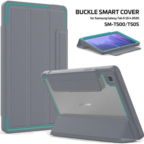 Tab A7 10.4 Smart Case Ultra Slim PU Leather Cover with Auto Sleep Wake UP for Samsung Galaxy Tab A7 T500 T505 Case+Pen