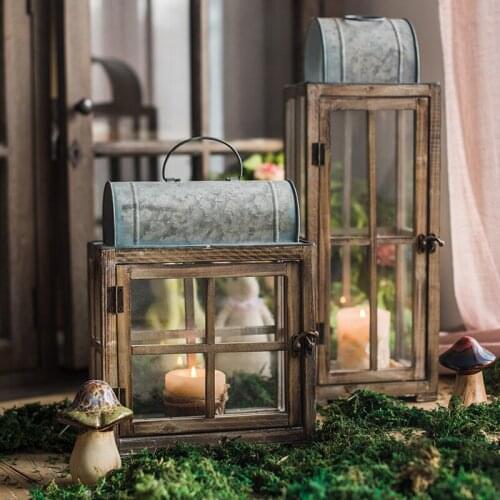 Wedding Centerpieces Candle Holders Candlestick Holder Lighthouse Lantern Candle Holder Porta Candele Moroccan Decor BA60ZT