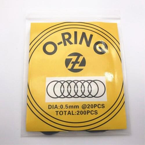 200pcs 0.5mm 16mm-34mm Watch O-Ring Waterproof Rubber Seal Watch Back Cover Seal Gaskets Replacement Tool