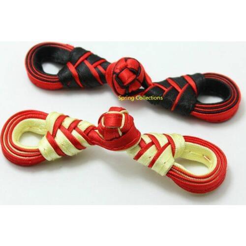 10pcs 6.5*1.5cm Free Shipping Sewing Accessories Clothes Button Cheongsam Dresses Chinese Knot Button/chinese Button 21colors