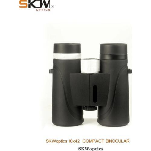 Free shipping! SKWoptics 10x42 Binoculars Birdwatching Hunting Waterproof Bak4,Fogproof compact binoculars