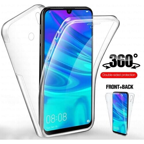 Case For Huawei P Smart 2019 360 Full Body Case for Huawei P Smart Z Y9 Prime 2019 honor 10 lite Double Sided Silicone Cases