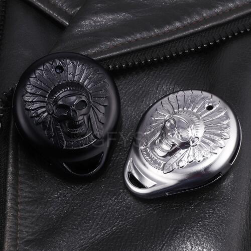 For Indian Chief Dark Horse CNC Motorcycle Key Case ONE Button Key Protection