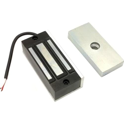 12V Electronic Drawer Lock Electric Magnetic Cabinet Door Locks 60kg 100lbs Holding Force Electromagnetic Mini M60