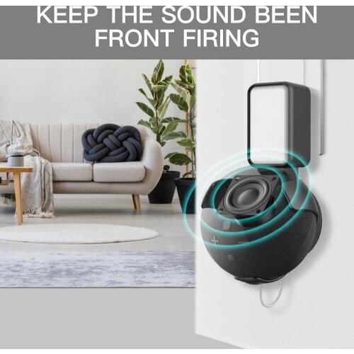 GGMM P4 For Amazon Alexa Echo Dot 4rd Generation Outlet Wall Mount Hanger Holder Stand Space Saving Bracket Assistants Accessori