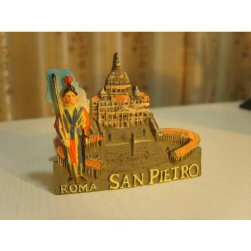 Italy St. Peters Church in Rome refrigerator Fridge Magnets