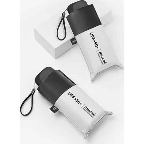 Pocket Mini Umbrella Rain Windproof Anti UV Paraguas Sun Umbrella Light Folding Portable Umbrellas for Women Men Children