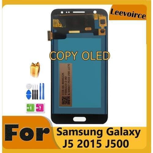 COPY OLED for SAMSUNG Galaxy J5 2015 J500 LCD Display Touch Screen Assembly For SAMSUNG Galaxy J500H J500FN J500F J500M SM-J500F