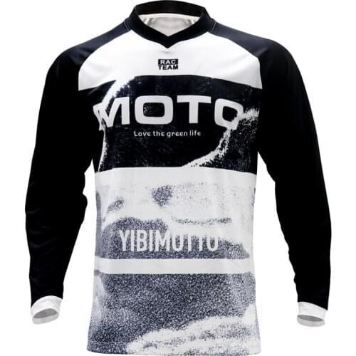MTB mountain bike off-road shirt male breathable shirt Pro Cycling Jersey Off road Racing downhill jersey long sleeves t-shirts