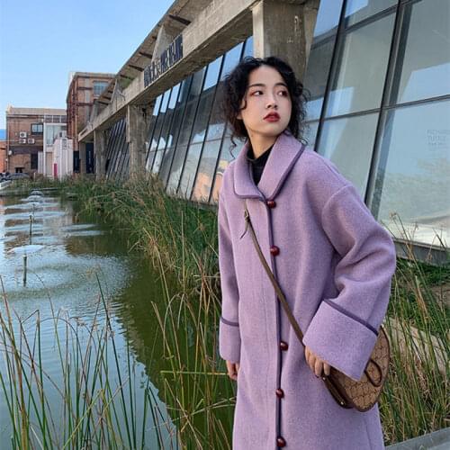 Женские длинные пальто QUHENG China At AliExpress