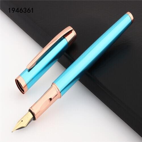 Luxury quality 3699 Green Colors Business office Fountain Pen student School Stationery Supplies ink calligraphy pen