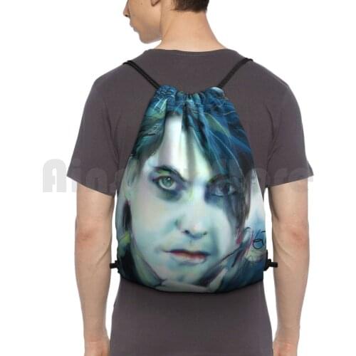 Boys Don'T Cry Backpack Drawstring Bag Riding Climbing Gym Bag Robert Smith Robert Smiths The Cure Siouxsie And The Banshees